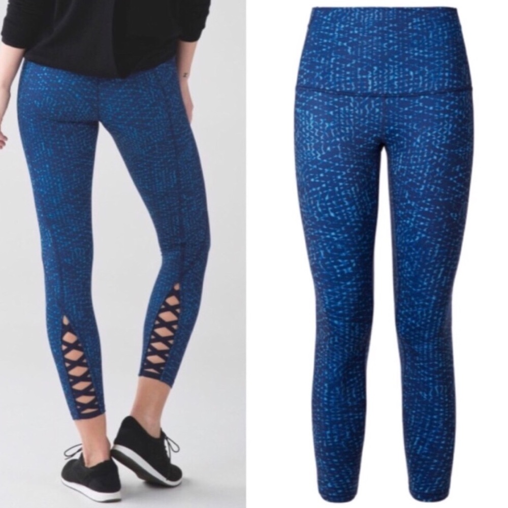 Lululemon Samba Snake Pattern Legging Sz 8
